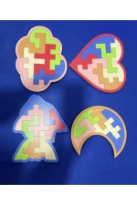 Öğretici 4 Aşamalı Puzzle Seti