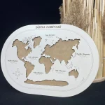 Öğretici Dünya Haritası Puzzle