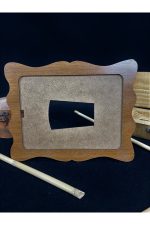 Dekoratif Ahşap Çerçeve Dikdörtgen Yatay & Dikey Konumlu - Görsel 2