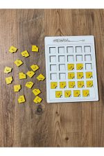 Ahşap Yapboz Elif Be Te Se Arapça Harfleri Etkili Öğrenme Puzzle