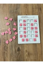 Ahşap Yapboz Elif Be Te Se Arapça Harfleri Etkili Öğrenme Puzzle