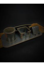 Dekoratif Kişiye Özel Ahşap Ofis Kalemliği - Görsel 3