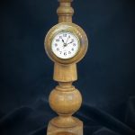 Kişiye Özel Dekoratif Ahşap Masa Saati, Isim Yazılabilir Ahşap Masa Saati