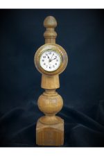 Kişiye Özel Dekoratif Ahşap Masa Saati, Isim Yazılabilir Ahşap Masa Saati