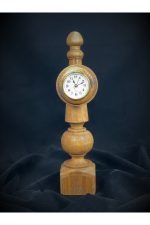 Kişiye Özel Dekoratif Ahşap Masa Saati, Isim Yazılabilir Ahşap Masa Saati - Görsel 3