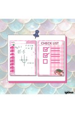Sea Animal Memo Pad Pink | Not Kağıdı Ve Bloknot (A7-300 SAYFA) - Görsel 3