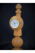 Kişiye Özel Dekoratif Ahşap Masa Saati, Isim Yazılabilir Ahşap Masa Saati - Görsel 5