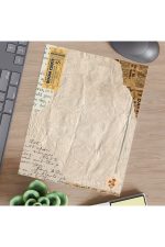 Vintage Memo Pad | Note Kağıdı Bloknot (A4-60 SAYFA) - Görsel 5