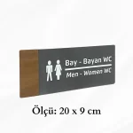 Yönlendirme Levhası WC Tuvalet Yer Yön Levhası Modelleri (10 model)
