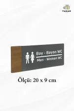 Yönlendirme Levhası WC Tuvalet Yer Yön Levhası Modelleri (10 model)