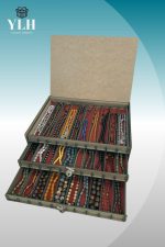 Kişiye Özel Ahşap Tesbih Koleksiyon Kutusu, Aksesuar Kutusu, Tesbihlik (30 TESBİHLİK) - Görsel 4