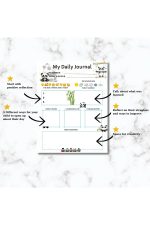 Çocuklar Için Eğlenceli Günlük | Kids Daily Journal- Boy (A4-60 SAYFA) - Görsel 4