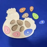 Öğretici Tavuk Desenli Puzzle