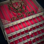 Kişiye Özel Şeffaf Kapaklı Ahşap Tespih Koleksiyon Kutusu Tespih Kutusu (60 TESPİHLİK)