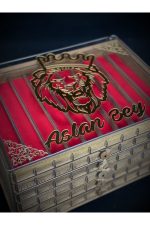 Kişiye Özel Şeffaf Kapaklı Ahşap Tespih Koleksiyon Kutusu Tespih Kutusu (60 TESPİHLİK) - Görsel 2