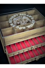 Kişiye Özel Şeffaf Kapaklı Ahşap Tesbih Ve Saat Koleksiyon Kutusu (20 TESBİH, 12 SAATLİK) - Görsel 6